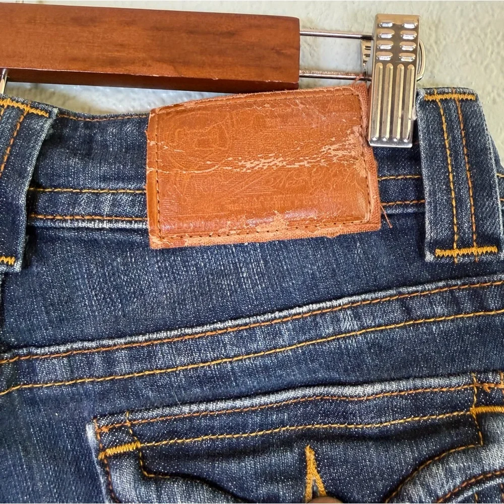 Vigoss Studio Y2K Vintage Low Rise Bootcut Dark Wash Indie Sleeze Jean 27 - Picture 5 of 11